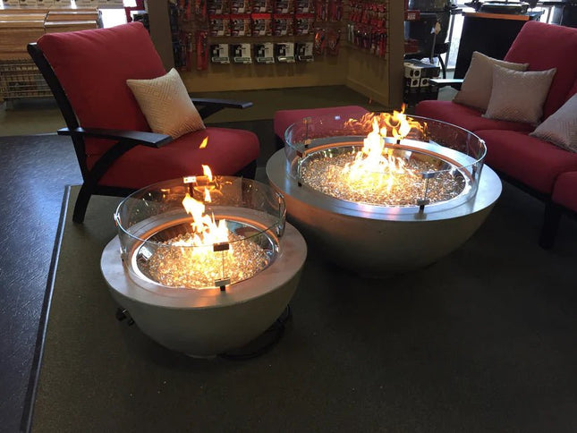 30" Round Fire Bowl Midnight Mis - Cove