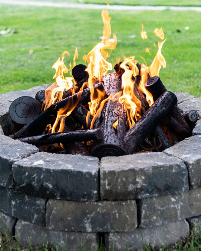 Warming Trends 50” Wilderness Char Refractory Fire Pit Log Set