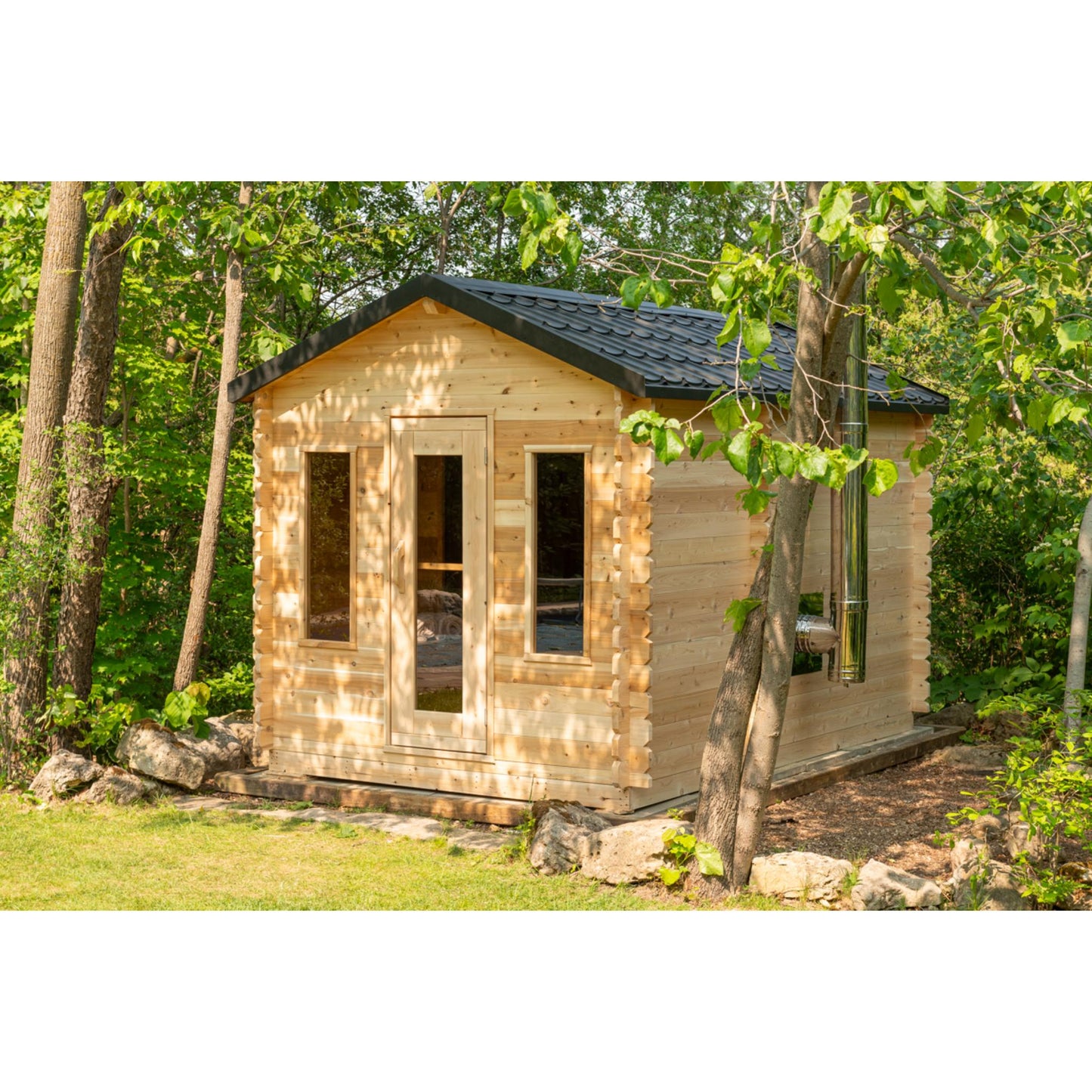 Georgian Cabin Sauna with Change room