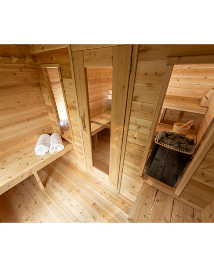 Georgian Cabin Sauna with Change room