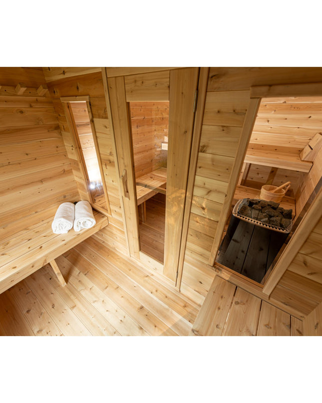 Georgian Cabin Sauna with Change room