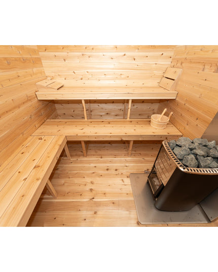 Georgian Cabin Sauna with Change room