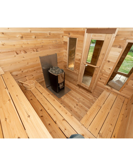 Georgian Cabin Sauna with Change room