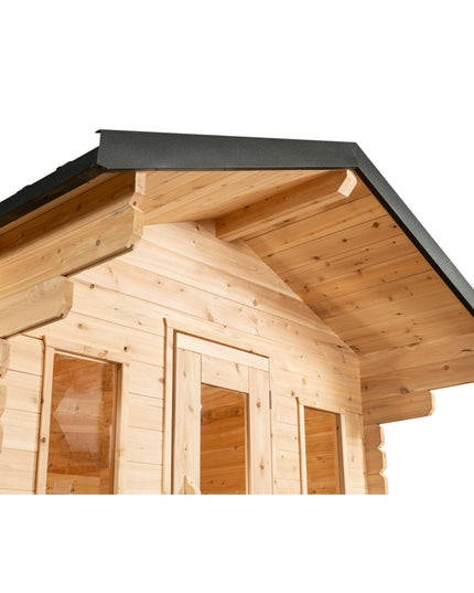 Georgian Cabin Sauna with Porch