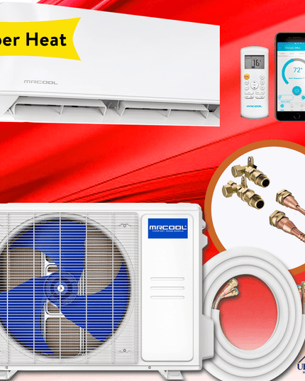 Olympus Hyper Heat 24,000 BTU 2 Ton Ductless Mini Split