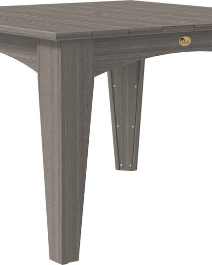Island Dining Table (44" Square) Coastal Gray