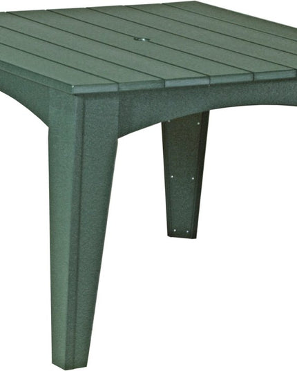 Island Dining Table (44" Square) Green