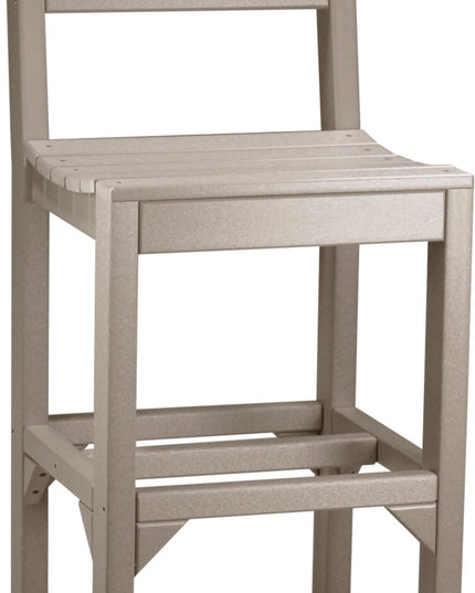 Island Side Chair (Bar Height) Weatherwood