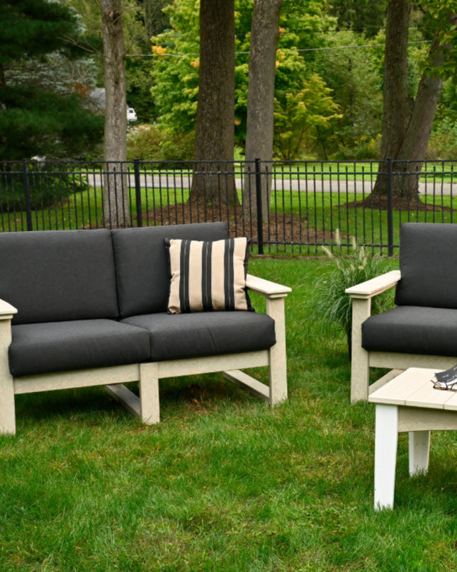 LuxCraft Lanai Deep Seating Loveseat