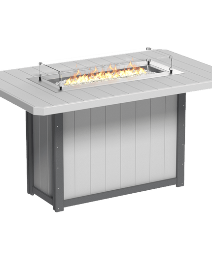 Lumin Fire Table - LuxCraft 79" Rectangular