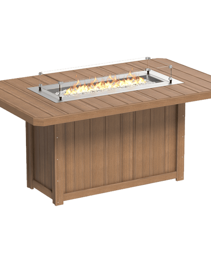 Lumin Fire Table - LuxCraft 79" Rectangular