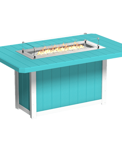 Lumin Fire Table - LuxCraft 79" Rectangular