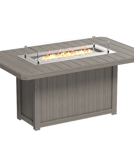 Lumin Fire Table - LuxCraft 79" Rectangular