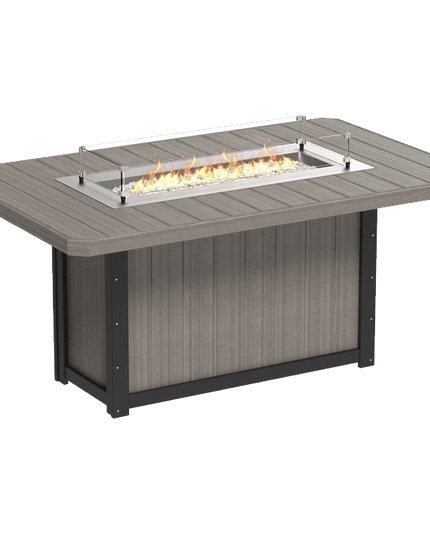 Lumin Fire Table - LuxCraft 79" Rectangular