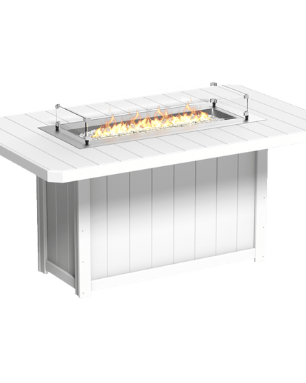Lumin Fire Table - LuxCraft 79" Rectangular