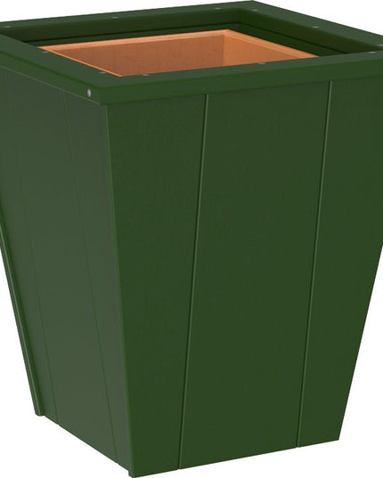 LuxCraft Elite 18″ Planter featured in Green
