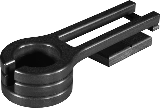 LuxCraft Poly Cup Holder (Black) Slide-Out.