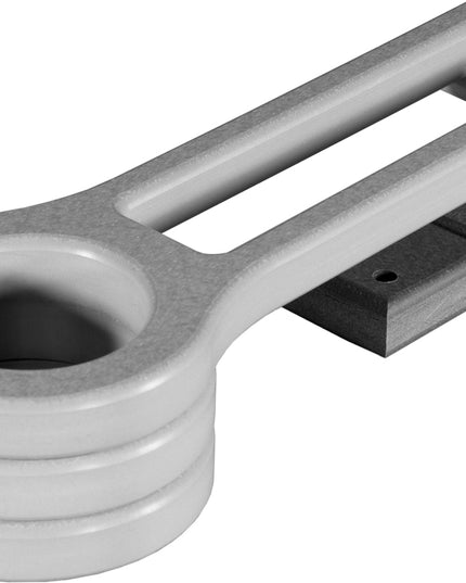 LuxCraft Poly Cup Holder (Dove Gray & Slate) Slide-Out.