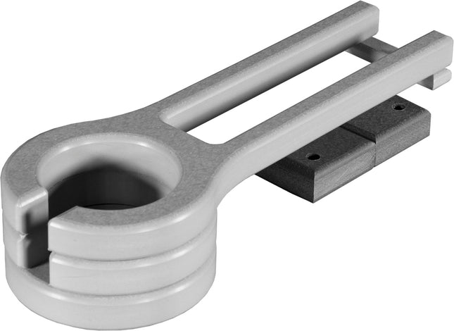 LuxCraft Poly Cup Holder (Dove Gray & Slate) Slide-Out.