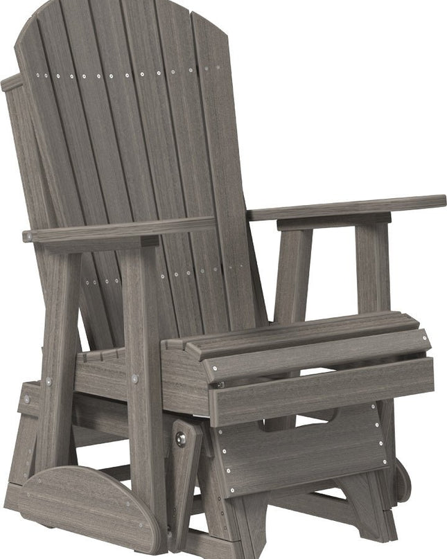 LuxCraft 2' Adirondack Glider Chair