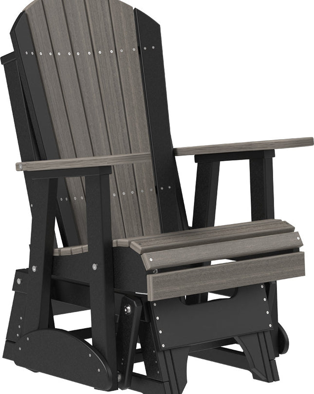 LuxCraft 2' Adirondack Glider Chair