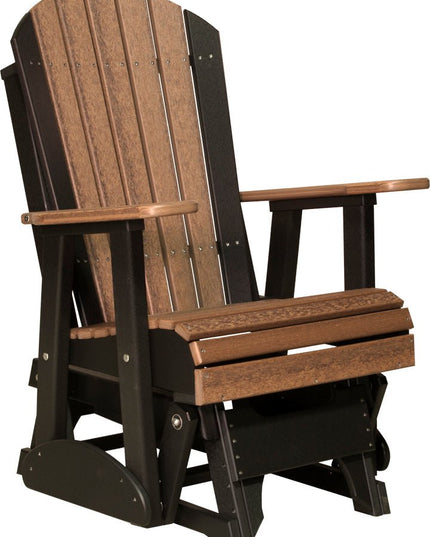 LuxCraft 2' Adirondack Glider Chair