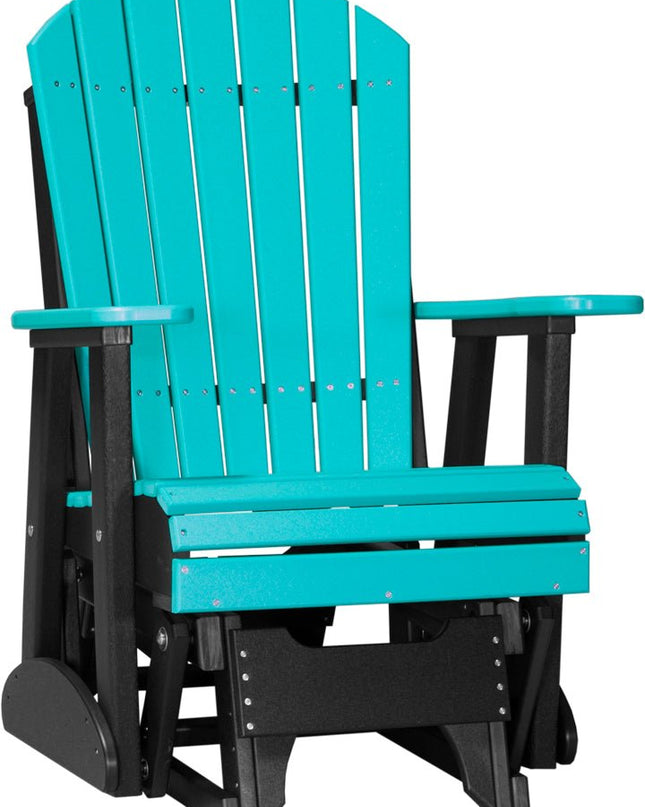 LuxCraft 2' Adirondack Glider Chair