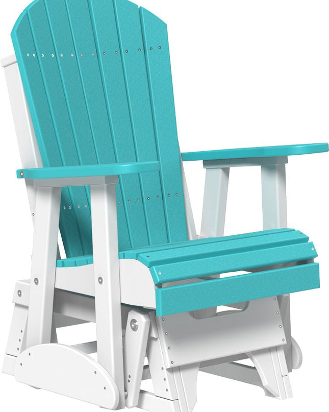 LuxCraft 2' Adirondack Glider Chair