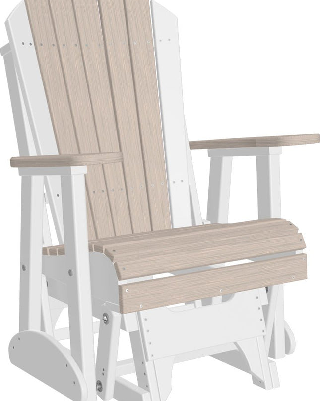 LuxCraft 2' Adirondack Glider Chair