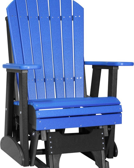 LuxCraft 2' Adirondack Glider Chair