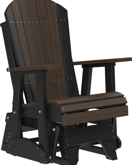 LuxCraft 2' Adirondack Glider Chair