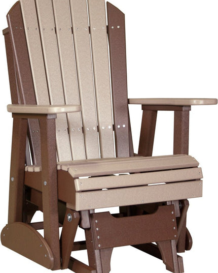 LuxCraft 2' Adirondack Glider Chair