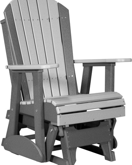 LuxCraft 2' Adirondack Glider Chair