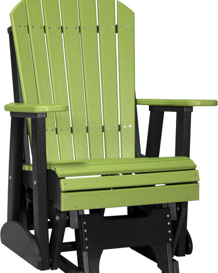 LuxCraft 2' Adirondack Glider Chair