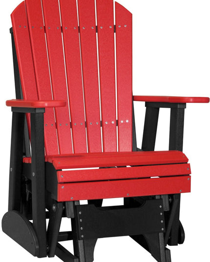 LuxCraft 2' Adirondack Glider Chair