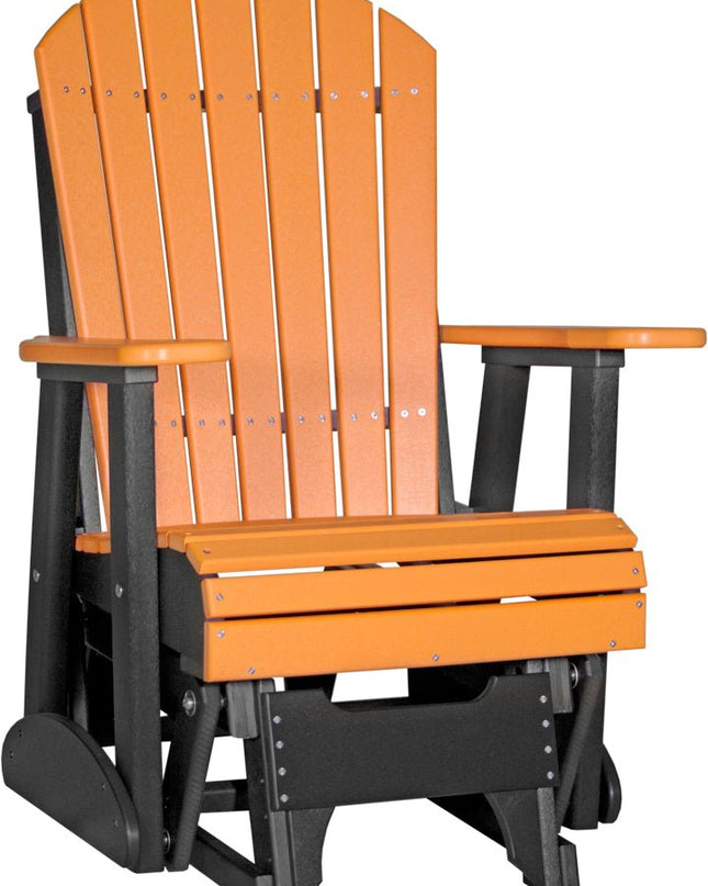LuxCraft 2' Adirondack Glider Chair