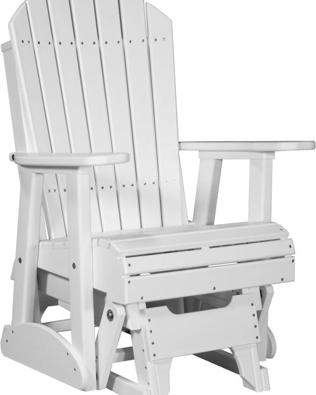 LuxCraft 2' Adirondack Glider Chair
