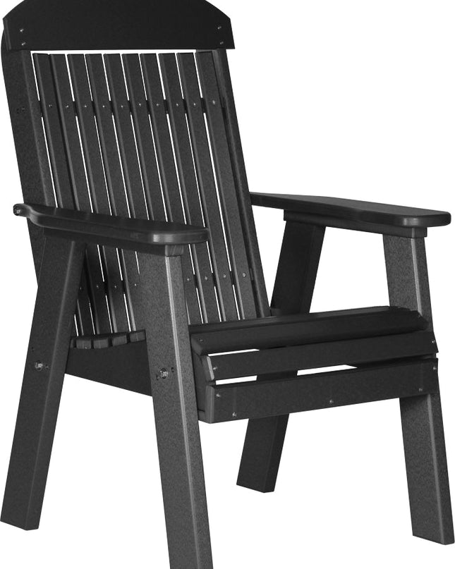 LuxCraft 2 foot Classic Poly Bench Black