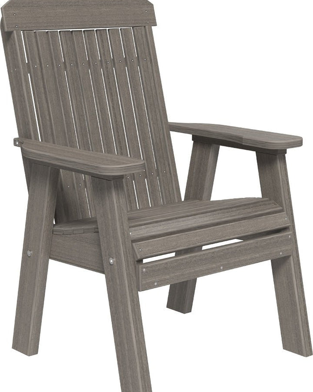 LuxCraft 2 foot Classic Poly Bench Coastal Gray & Black