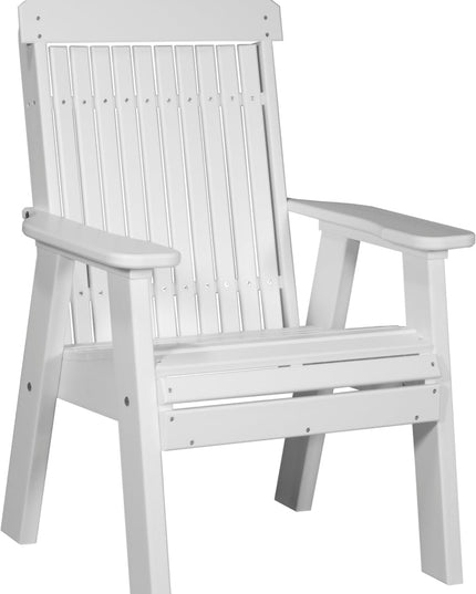 LuxCraft 2 foot Classic Poly Bench White