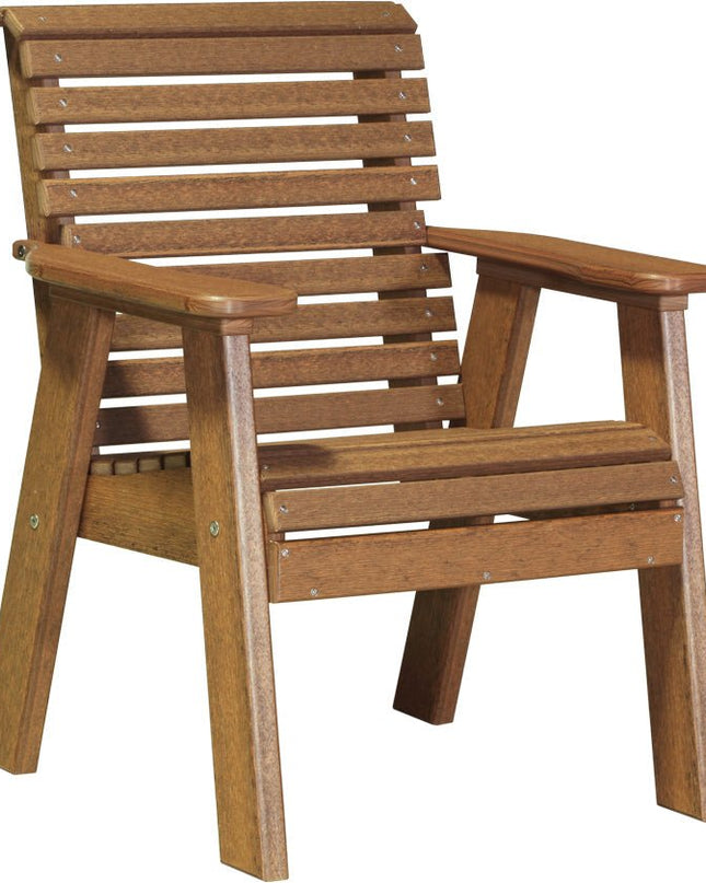 LuxCraft 2 foot Plain Poly Bench Antique Mahogany