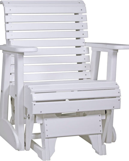 LuxCraft 2 foot Plain Poly Glider White