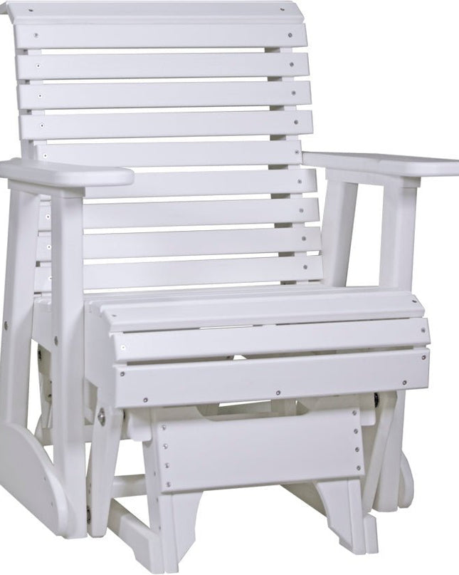 LuxCraft 2 foot Plain Poly Glider White