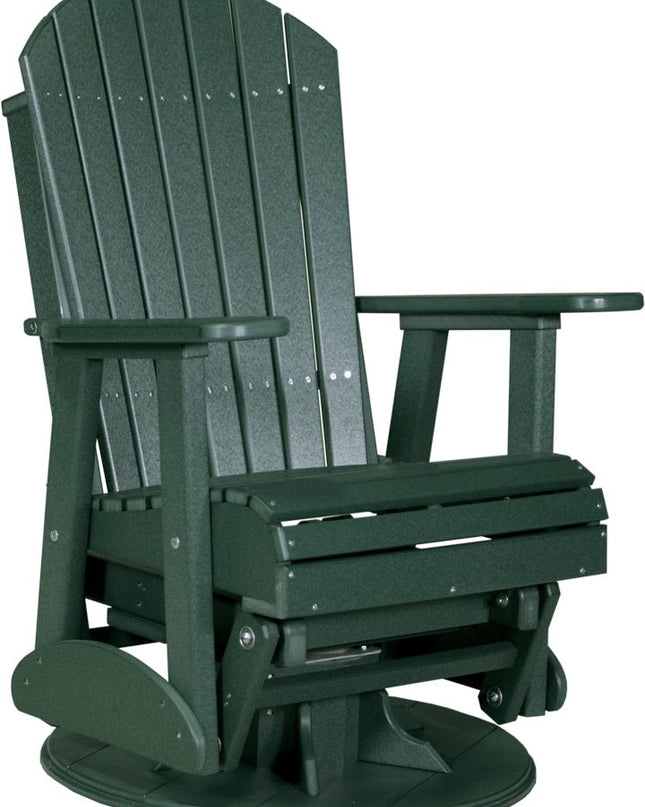 LuxCraft 2' Swivel Adirondack Glider