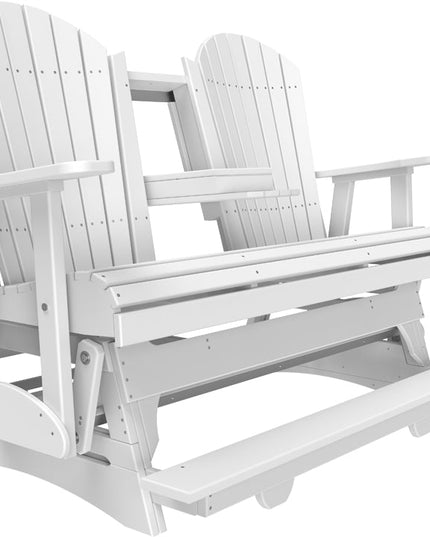 5' Adirondack Poly Balcony Glider White