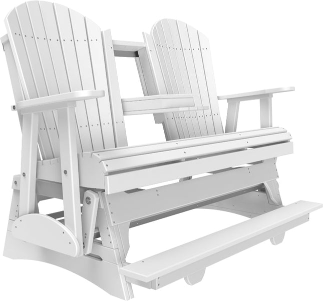 5' Adirondack Poly Balcony Glider White