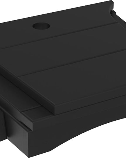 LuxCraft Balcony Tete-a-Tete Table (Black)