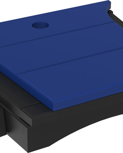 LuxCraft Balcony Tete-a-Tete Table (Blue & Black)