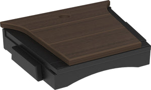 Brazilian Walnut and Black