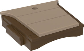 Weatherwood and Chestnut Brown